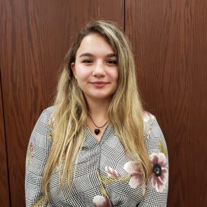 Receptionist Mila Simic